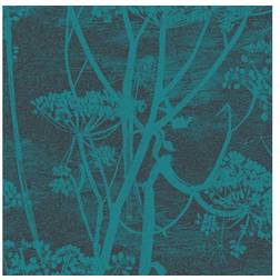 Cole & Son Cow Parsley Print Wallpaper Teal 112/8030 Roll