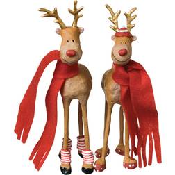 Medusa Copenhagen Mr & Mrs Rudolf 2008 Julpynt 20cm 2st