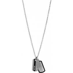 Fossil Mens Dress Stainless Steel Necklace (JF00494998)