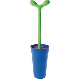 Alessi Merdolino Toilettenbürste Blau H 48 cm Ø 12 cm