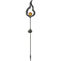 Star Trading Solar Energy Flame Light Bakkebelysning 85cm