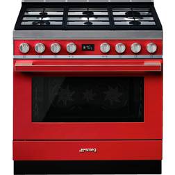 Smeg CPF9GPR Red