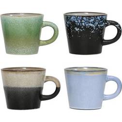 HKliving 70's Kaffekopp 30cl 4st
