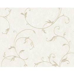 A.S. Creation Papier peint Romantica 3 in Beige Creme Metallic 304182