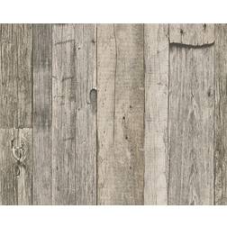 A.S. Creation Papier peint Best of Wood`n Stone 2nd Edition in Beige Creme Schwarz 959312