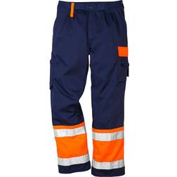 Fristads Kansas High Vis Stretch Trouser Class 1 2705 PLU