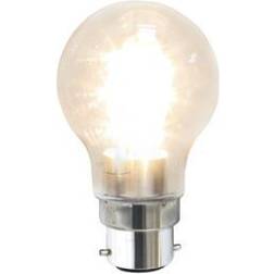 Star Trading Decoration LED Clear PC-muoviic B22 2100K 1,6W(15W)