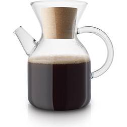 Eva Solo Pour-over Kaffeebereiter Transparent Silber 19x16x30 cm