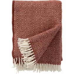 Klippan Yllefabrik Stella Filz Orange, Rot (200x130cm)