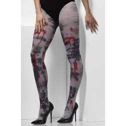 Smiffys Opaque Tights Zombie Dirt