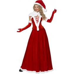 Smiffys Miss Santa Deluxe Julklänning