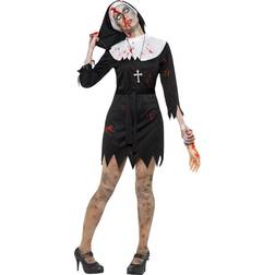 Smiffys Nunna Maskeraddräkt för Halloween