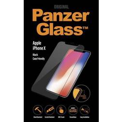 PanzerGlass Protecteur d'Ecran Case Friendly pour iPhone X XS Noir