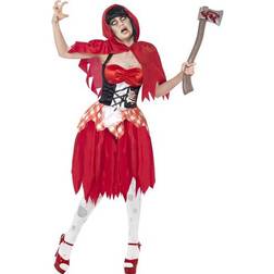 Smiffys Zombie Red Riding Hood Adult Costume