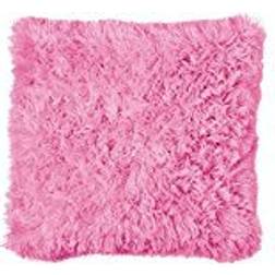 Catherine Lansfield Cuddly Shaggy Cushion Cover Pink (45x45cm)