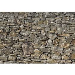 Komar Fotomurale Stone wall, multicolor 368 x 254.0 cm