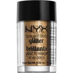 NYX Face & Body Glitter, Bronze 8