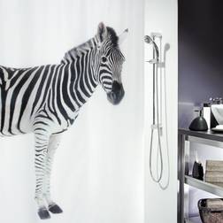 Spirella Rideau De Douche Polyester Zebra 180 x 200 cm