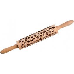 Eddingtons Snowflake Etched Fondant Fondant Rolling Pin 38 cm