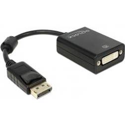 DeLock DisplayPort - DVI Adapter M-F 0.1m