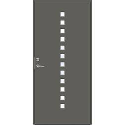 Swedoor Pixel Ytterdörr Klarglas S 7000-N V (100x210cm)