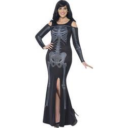 Smiffys Curves Skeleton Costume