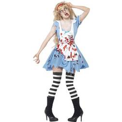Smiffys Zombie Alice Maskeraddräkt