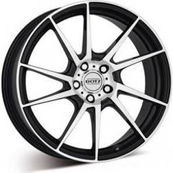 Dotz Kendo Black Polished 7x17 5/112 ET38 B70,1