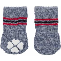 Trixie Calcetines Antideslizantes Para Perros Color Gris S/m