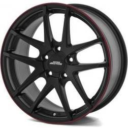 Inter Action Red Hot matte Black 7.5x17 4/100 ET40 B73,1