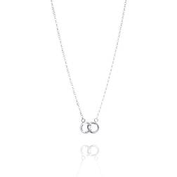 Efva Attling Mini Twosome Necklace - Silver