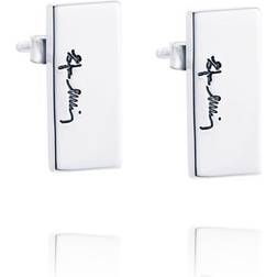 Efva Attling Bricks Earrings - Silver