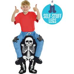 Morphsuit Kids Skeleton Piggyback Costume