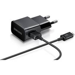 Samsung Chargeur Secteur 2A ETA-U90 Câble USB vers MicroUSB -Noir