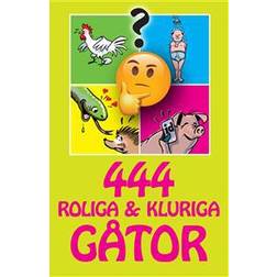 444 roliga & kluriga gåtor (E-bok, 2016)