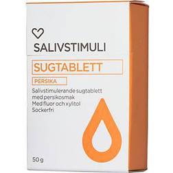 Hjärtats Salivstimuli Peach 50g