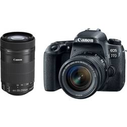 Canon EOS 77D + 18-55mm IS STM + 55-250mm IS STM