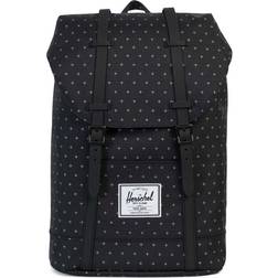 Herschel Retreat Backpack - Black Gridlock