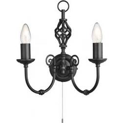 Searchlight Electric Zanzibar Vægarmatur ∅ 27cm