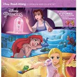 Disney Princess Read-Along Storybook and CD Boxed Set: Beauty and the Beast Cinderella Tangled the Little Mermaid (Audiolibro, CD, 2017)