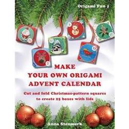Make Your Own Origami Advent Calendar: Cut and Fold Christmas-Pattern Squares to Create 25 Boxes with Lids - UK Edition