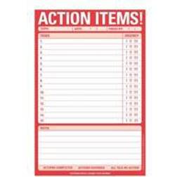 Action Items! Pad (Paperback, 2016)