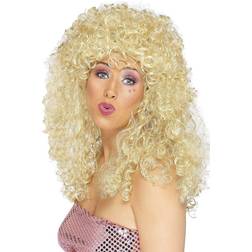 Smiffys Boogie Babe Wig Blonde