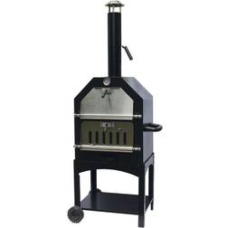 BBGrill Horno De Pizza De Exterior Lorenzo Negro LOR17