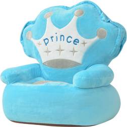 vidaXL Plush Children's Chair Prince