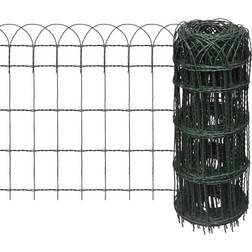 vidaXL Garden Lawn Edging Border Fence 23.6"x82ft
