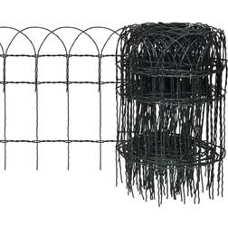 vidaXL Garden Lawn Edging Border Fence 15.7"x32.8ft
