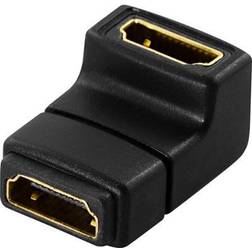 DeLock HDMI - HDMI (angled) Adapter F-F