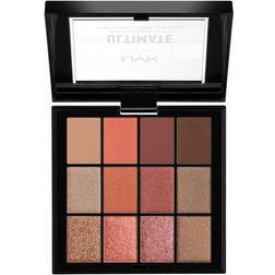 NYX Ultimate Multi-Finish Shadow Palette Warm Rust