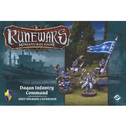 Fantasy Flight Games Runewars: Daqan Infantry Command Unit Upgrade Expansion